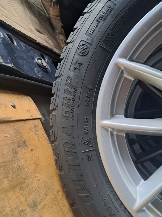 Felgi Koła 5x112 IS22 6.5jx16 opony Goodyear Ultra Grip  205/60r16