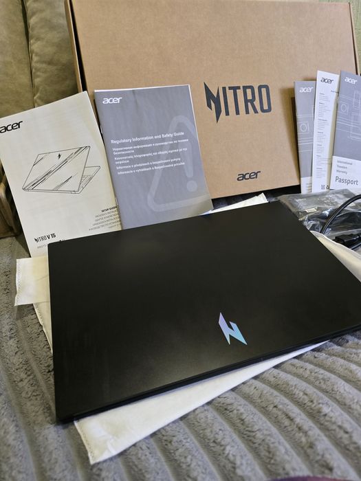 Ноутбук ACER nitro V 15 full HD, 16gb ddr 5, Nvidia geforce rtx 2050
