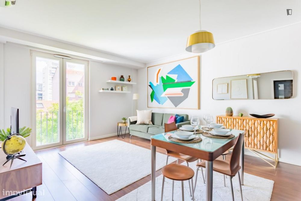 Apartamento com 1 quartos - localizado em Amoreiras Lisbon