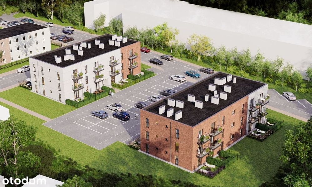 2-pokojowe mieszkanie 47m2 + balkon
