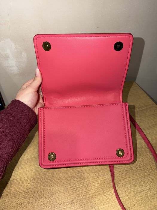 Розовая сумка зара