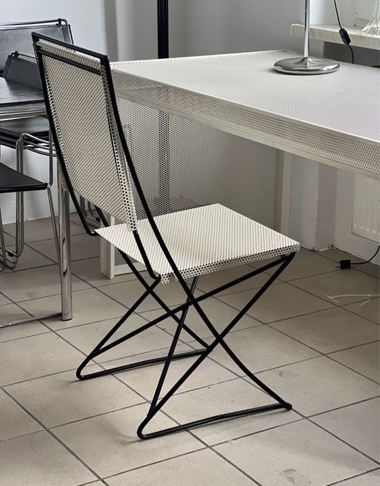 Postmodern biurko plus krzesło. Till Behrens. Unikalny design.