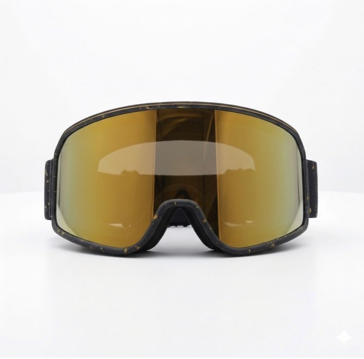 -64%!! Лижна маска Bolley Gold, лижні окуляри Не запотівають