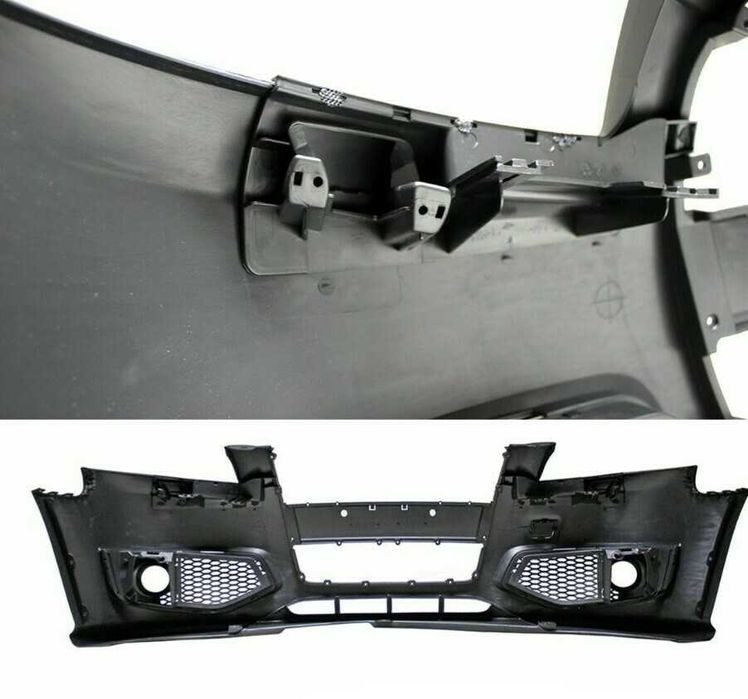 Para-choque frontal S3 AUDI A3 8P de 2005 a 2008 + grelha + faróis