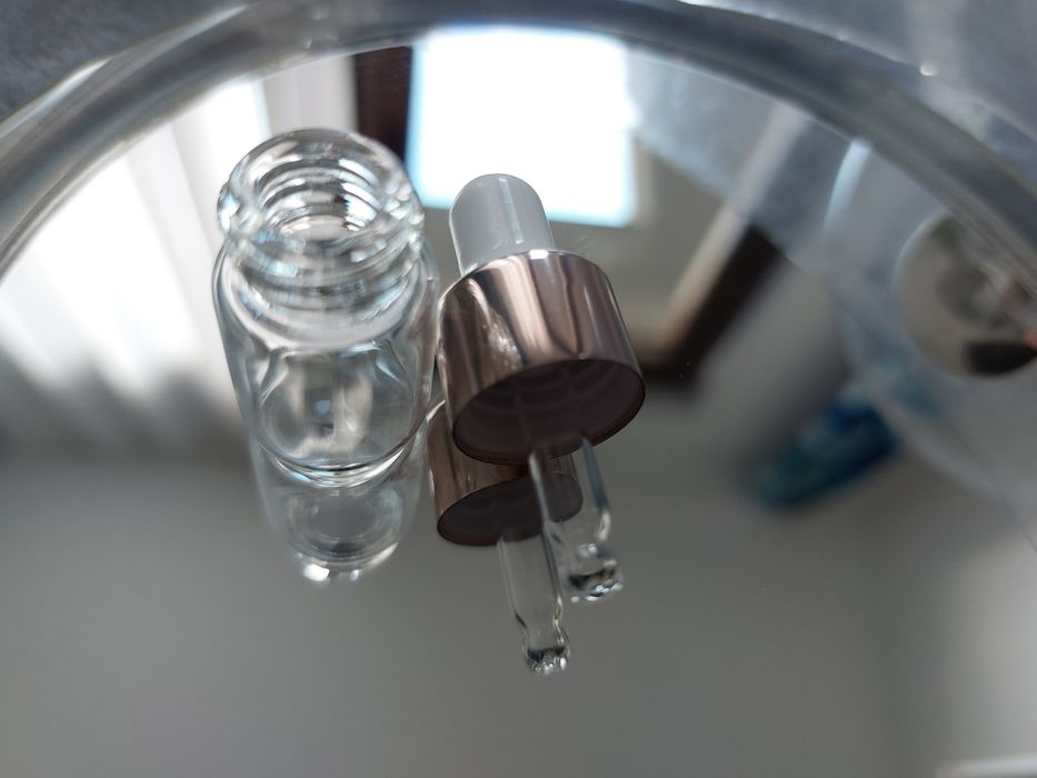 Mini buteleczki na serum idealne w podróży zestaw 3 szt