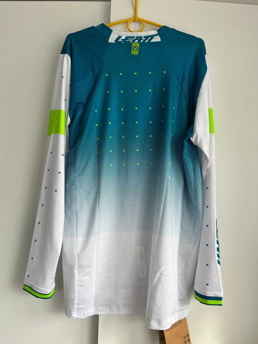 Strój LEATT 4.5 Moto Lite MX (AQUA)(cross,quad,enduro,mtb)