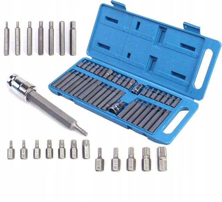 Zestaw Kluczy Bitów TORX IMUS SPLINE HEX 40 szt komplet