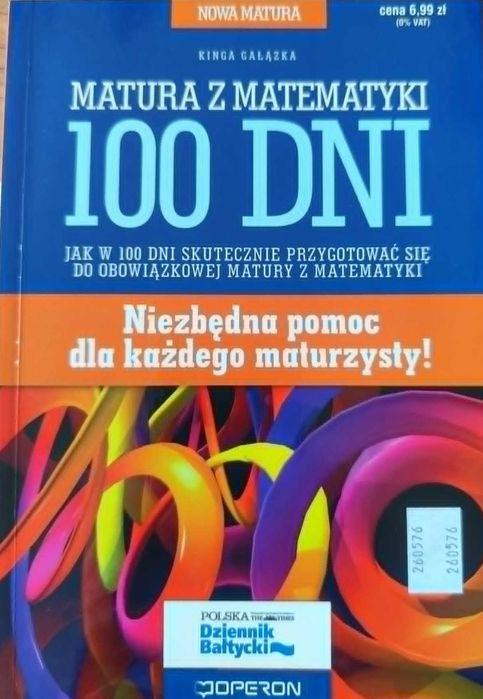 Matura z matematyki 100 dni operon