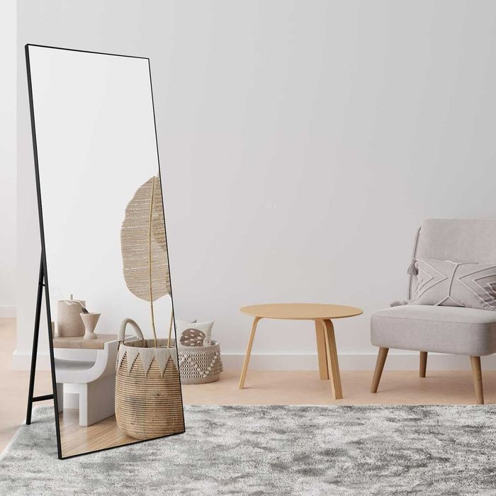Nowe stojące lustro / lusterko / 60x165CM / HORLIMER / czarne !R191!