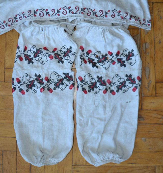 Сорочка староукраинская. Вышиванка, вишиванка. Конопля, лён, каленкор