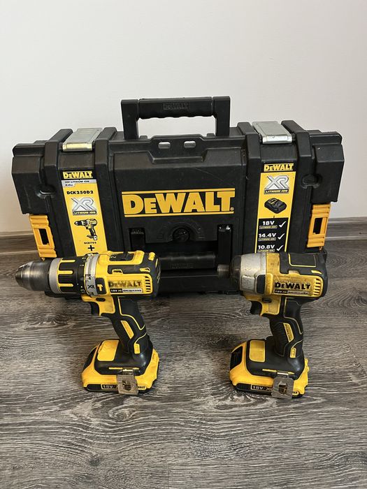 Wiertarko-wkrętarka Dewalt DCD795 + zakrętarka Dewalt DCF886