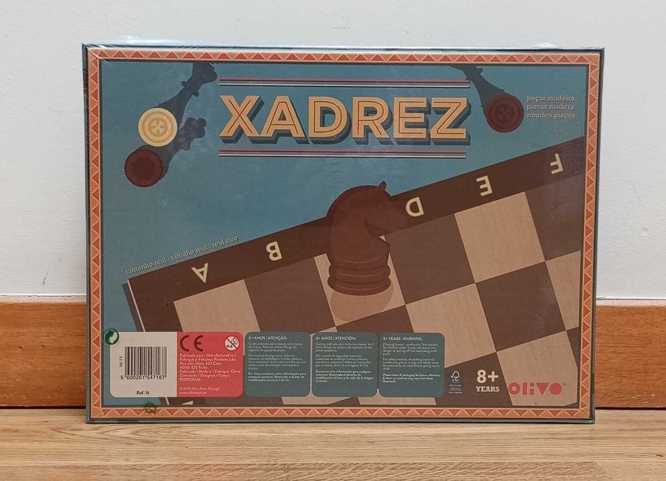 NOVO - Jogo Xadrez da marca Olivo