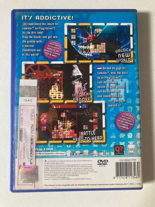 PS2 - Lumines Plus