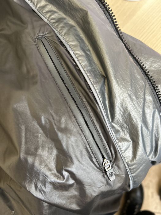 Massimo dutti kurtka srebrna rozmiar M