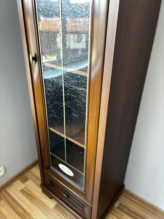 Meble - witryna, komoda i szafa