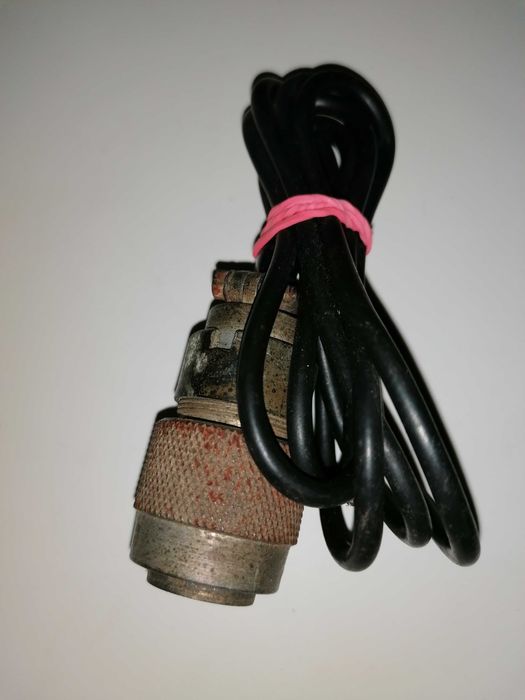 Radioamador cabos com ficha para radios militares