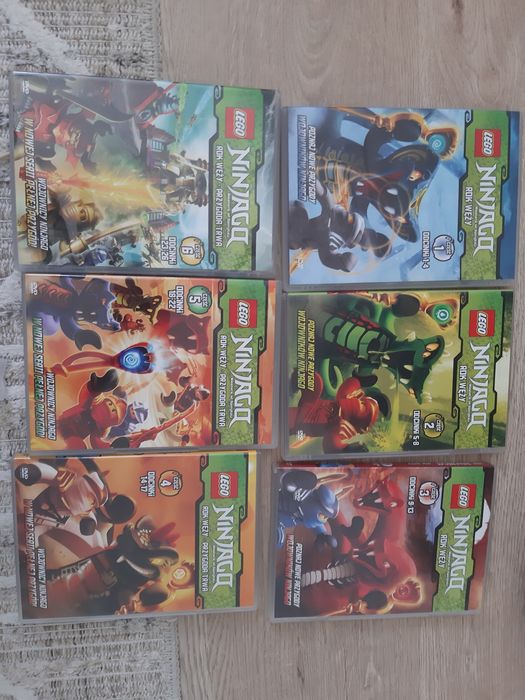 Filmy ninjago zestaw 6 płyt
