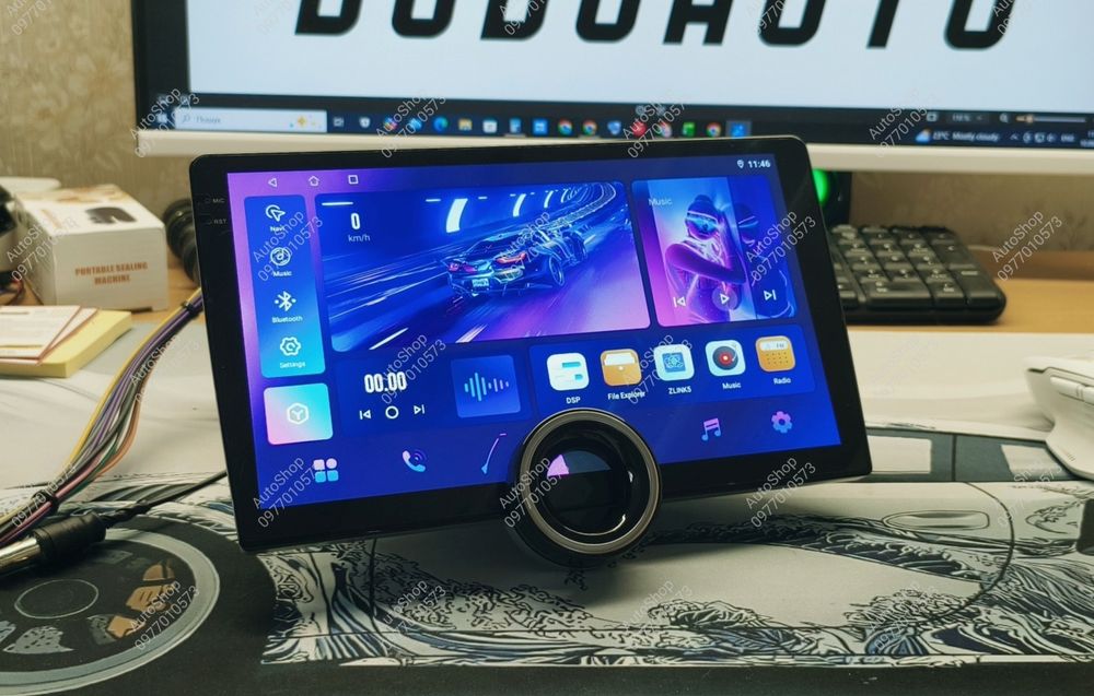 Магнітола 10.1 Android 2/32gb CarPlay універсальна
