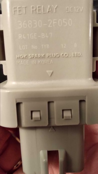 Реле свічок накала Hyundai/Kia 36830-2F050