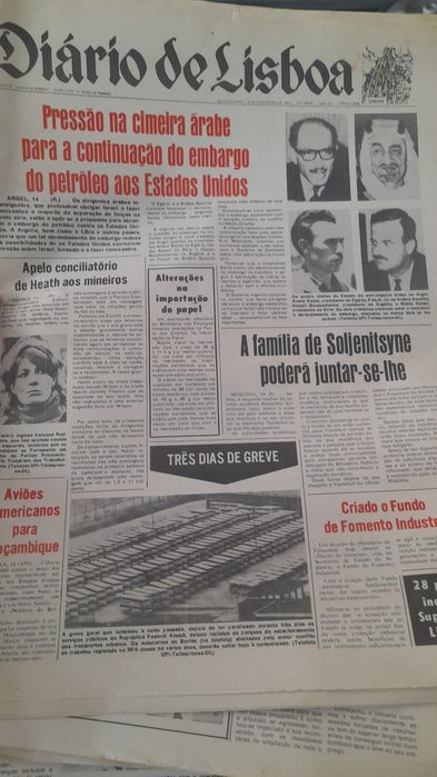 Jornais Antigos Diário de Lisboa (27)