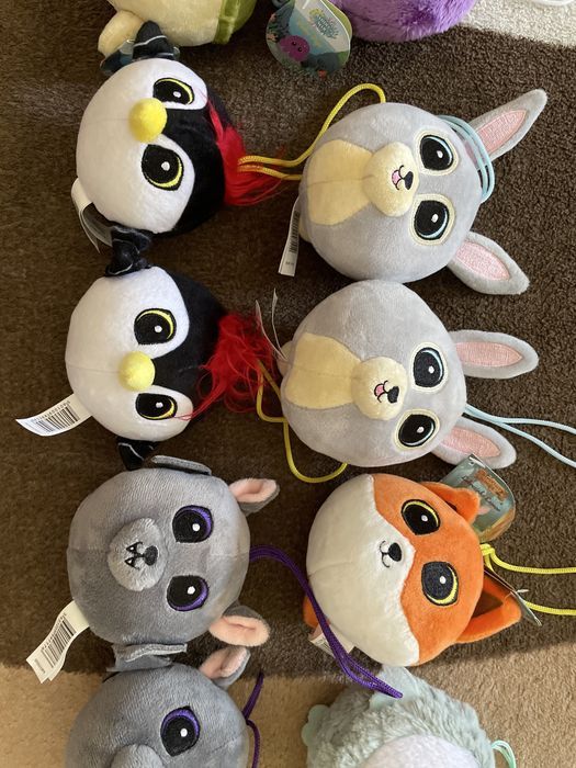 Peluches pingo doce bando do bosque e mar pequenos