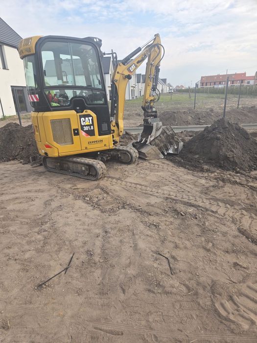 Usługi mini koparką