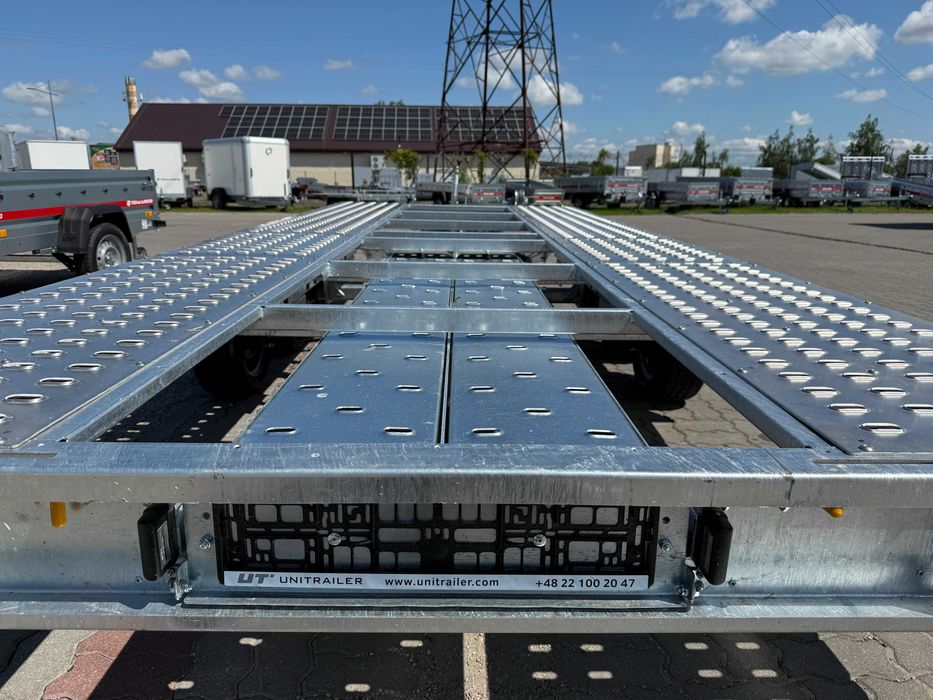 Laweta trzyosiowa 553x211 TEMARED CAR DECK 5521 S DMC:3.5T NOWY MODEL!