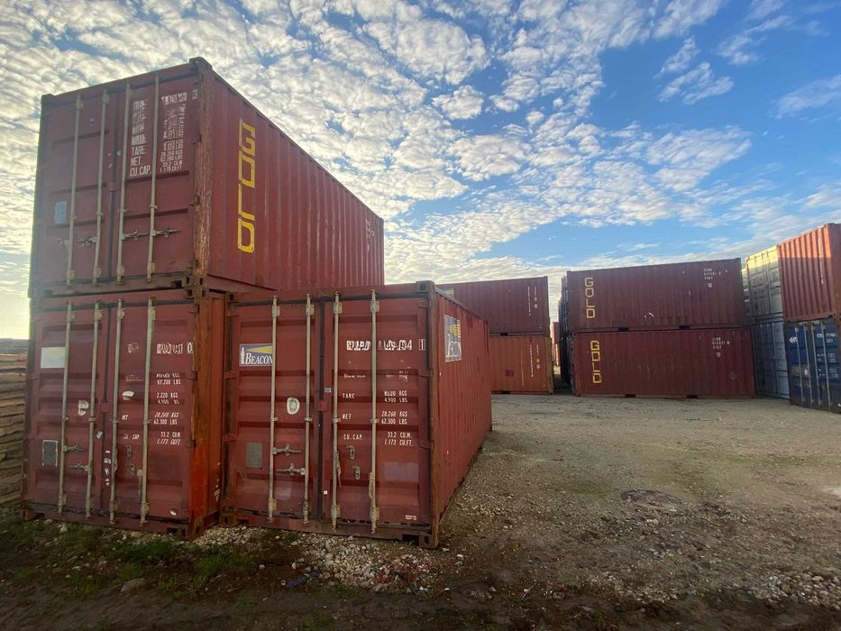 Kontener magazynowy 20DV/DC (6 m) używany - Transport Cała Polska