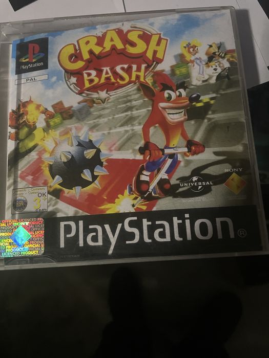 PS1 Crash Bash Game Box513735828167741440