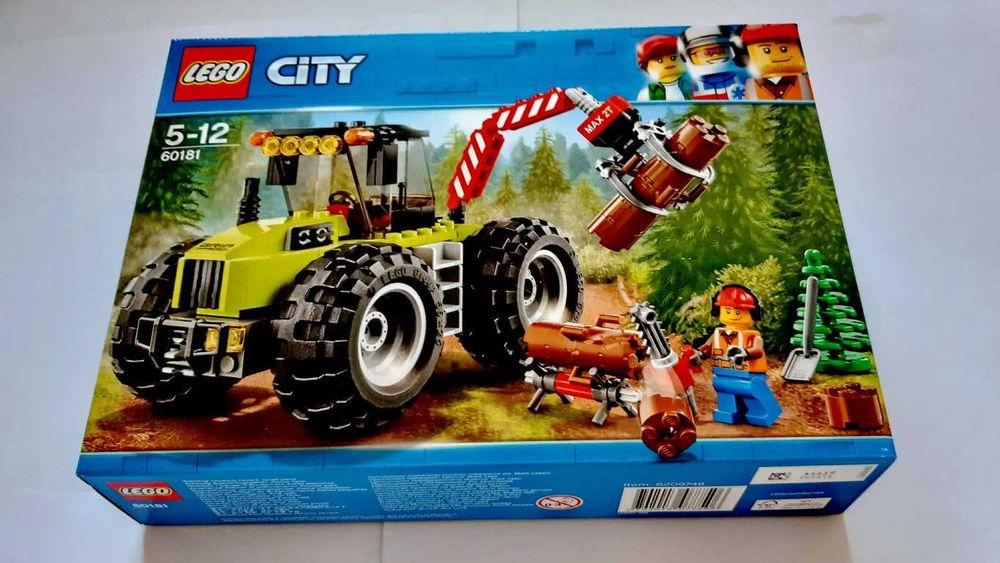 Lego City 60181 Forest Tractor selado