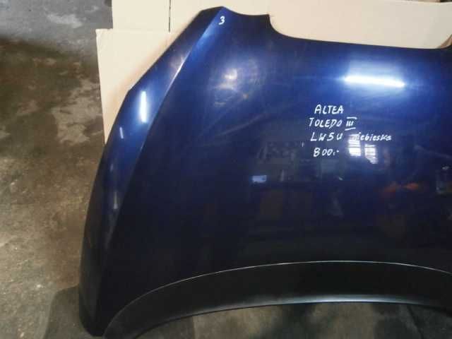 seat altea toledo III maska niebieska LW5U ładna