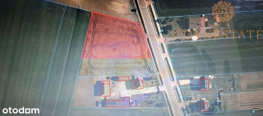 Działka pod budowę domu Cisza i spokój  Łysaków