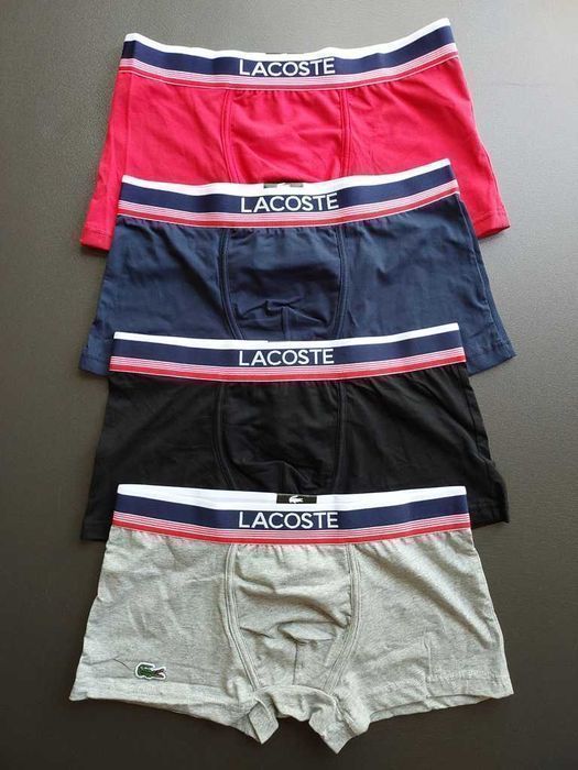 Чоловічі боксери LACOSTE Premium. Мужское белье, труси ОПТ/роздріб