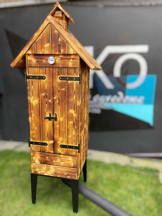 Wędzarnia Ogrodowa Drewniana Big Ben Duży TOKO