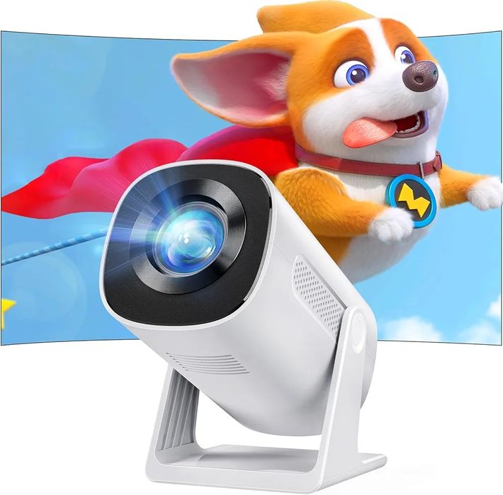 Mini przenośny projektorAuto Keystone AKIYO O3 Projektor Bluetooth