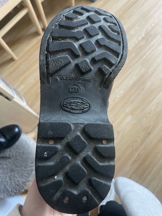 Buty wojskowe skórzane
