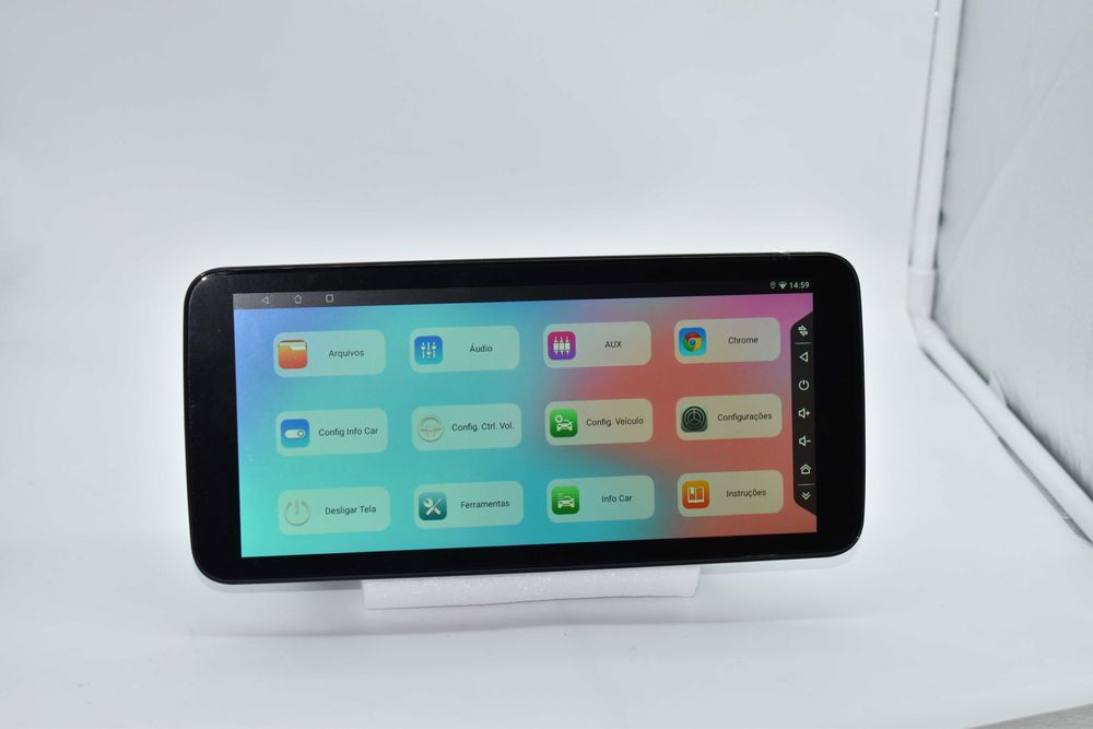 Auto rádio 1DIN Android de 9.5 polegadas – Carplay