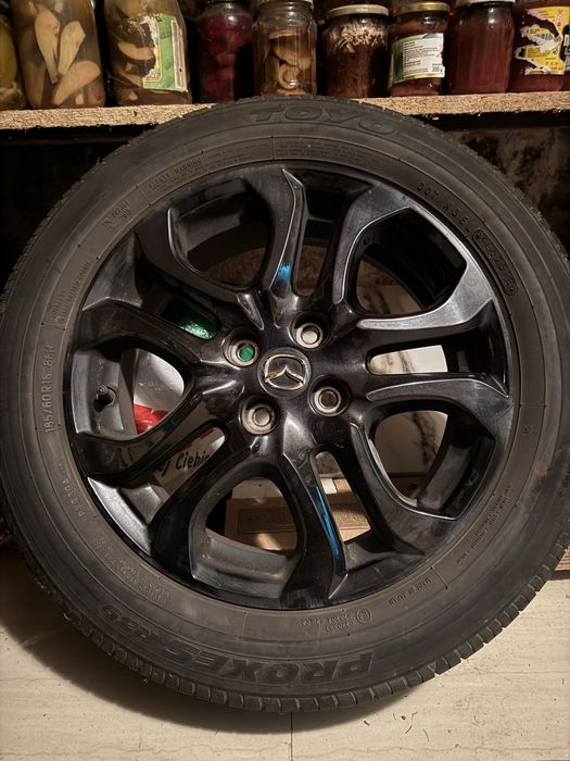 Felgi aluminiowe czarne 16’’ Mazda 2