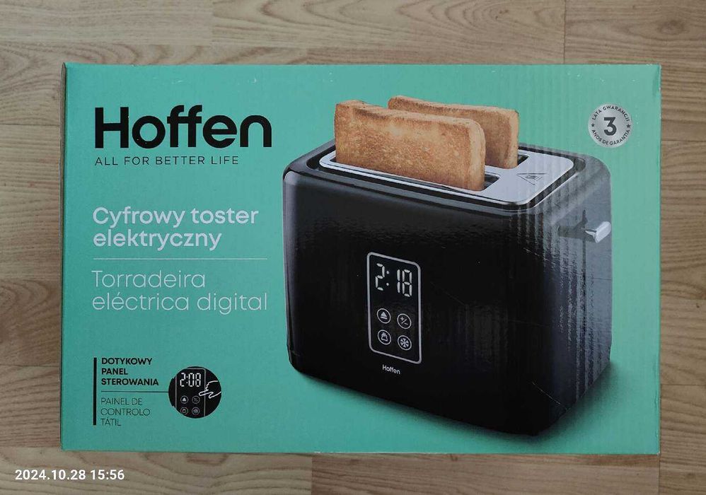 Cyfrowy toster elektryczny marki Hoffen