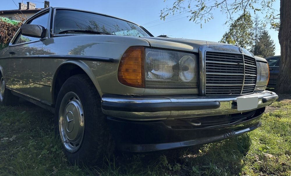spoiler dokładka przód mercedes w123 beczka tfb tuning