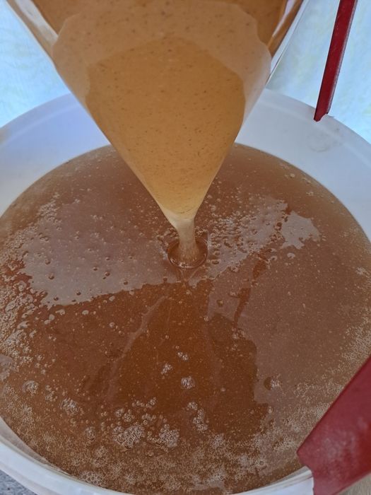 Sękacz pieczony na ogniu drewnie olszowym