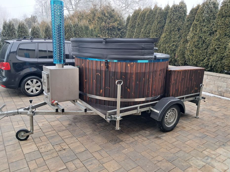 Mobilna bania, balia, jacuzzi, na wynajem z dowozem!