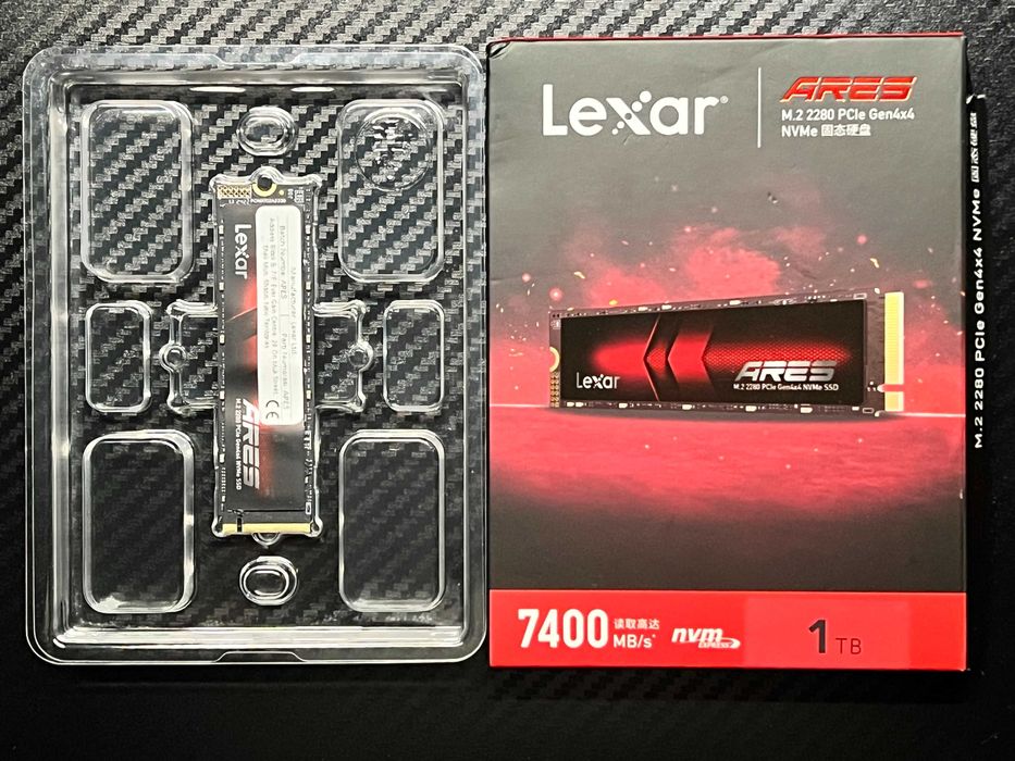 ‼️NEW‼️Lexar Ares NVMe M.2 SSD 1TB PCIe 4.0 (Read 7,4k)‼️Гарантия‼️