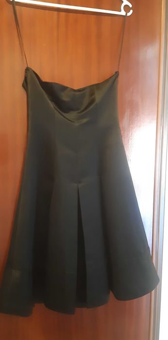 Vestido preto Mango Suit com casaco