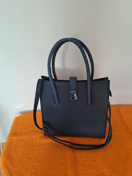 Torba damska kolor granatowy