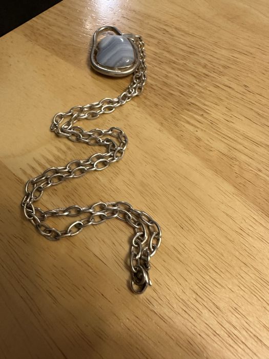 Piękny stary wisiorek ze srebra