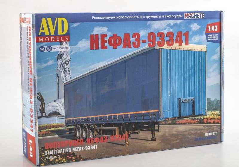 Сборная модель грузового авто - AVD (Автомобиль в деталях)