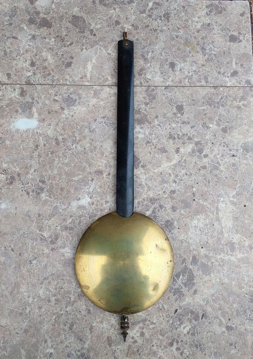 W137 Wahadło starego zegara ściennego 10cm dł 33cm