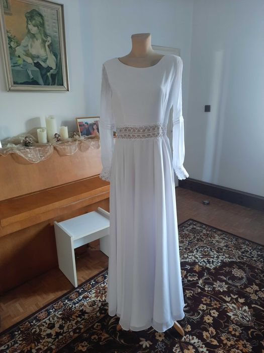 Suknia ślubna w stylu boho