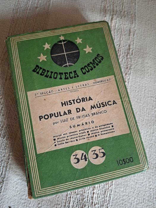 História Popular da Música por Luiz de Freitas Branco